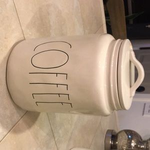 Rae Dunn Magenta Coffee Canister